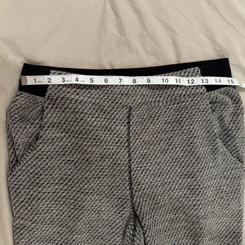 Free People Grey & Black Knit Textured Leggings - Picture 9 of 12